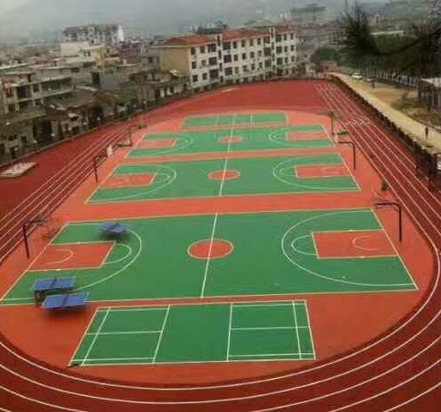 硅PU籃球場施工前的規(guī)劃與準備